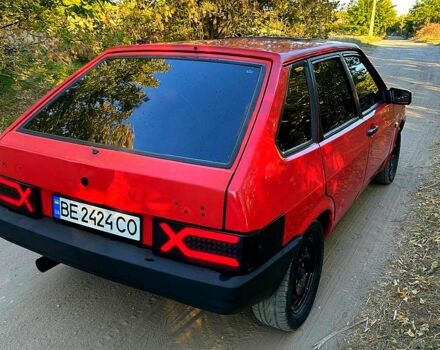 Красный ВАЗ 2109, объемом двигателя 1.3 л и пробегом 200 тыс. км за 1600 $, фото 4 на Automoto.ua
