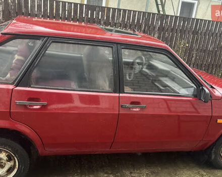 Красный ВАЗ 2109, объемом двигателя 1.3 л и пробегом 153 тыс. км за 850 $, фото 1 на Automoto.ua