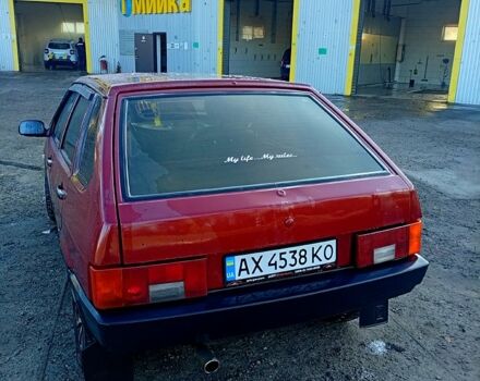 Красный ВАЗ 2109, объемом двигателя 1.5 л и пробегом 250 тыс. км за 1850 $, фото 3 на Automoto.ua
