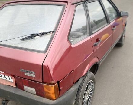 ВАЗ 2109 1992 в Кропивницком (Кировограде) на Automoto.ua Красный ВАЗ 2109, объемом двигателя 1.5 л и пробегом 200 тыс. км за 1500 $, фото 2 на Automoto.ua
