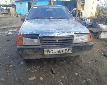 Красный ВАЗ 2109, объемом двигателя 1.5 л и пробегом 248 тыс. км за 600 $, фото 3 на Automoto.ua