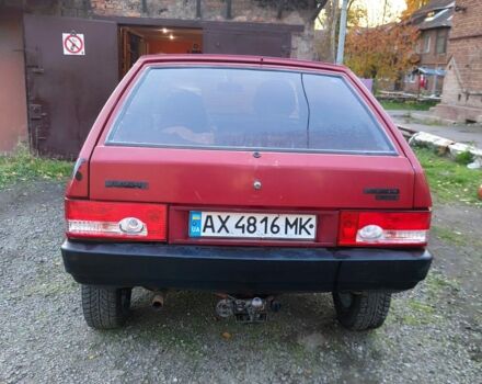 Красный ВАЗ 2109, объемом двигателя 1.3 л и пробегом 60 тыс. км за 1074 $, фото 2 на Automoto.ua