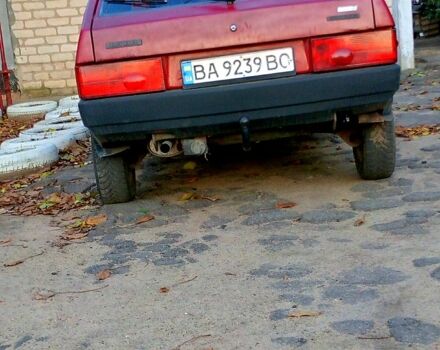 Красный ВАЗ 2109, объемом двигателя 1.5 л и пробегом 0 тыс. км за 750 $, фото 1 на Automoto.ua