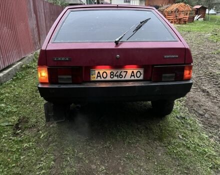 Красный ВАЗ 2109, объемом двигателя 1.5 л и пробегом 2 тыс. км за 850 $, фото 2 на Automoto.ua