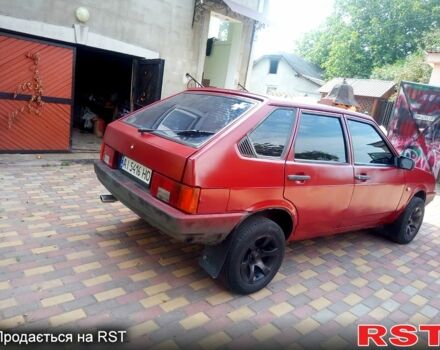 Красный ВАЗ 2109, объемом двигателя 1.5 л и пробегом 211 тыс. км за 800 $, фото 1 на Automoto.ua