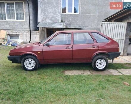 Красный ВАЗ 2109, объемом двигателя 1.1 л и пробегом 468 тыс. км за 1200 $, фото 1 на Automoto.ua