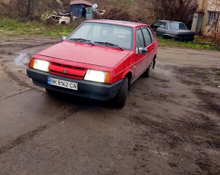Червоний ВАЗ 2109, об'ємом двигуна 1.3 л та пробігом 100 тис. км за 800 $, фото 2 на Automoto.ua