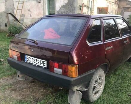 Красный ВАЗ 2109, объемом двигателя 1.3 л и пробегом 244 тыс. км за 1450 $, фото 2 на Automoto.ua