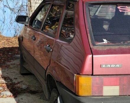 Красный ВАЗ 2109, объемом двигателя 1.5 л и пробегом 500 тыс. км за 600 $, фото 5 на Automoto.ua