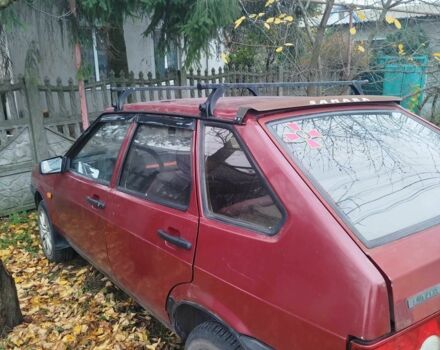 Червоний ВАЗ 2109, об'ємом двигуна 1.3 л та пробігом 3 тис. км за 1100 $, фото 1 на Automoto.ua