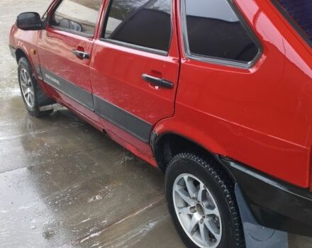 Красный ВАЗ 2109, объемом двигателя 1.3 л и пробегом 400 тыс. км за 700 $, фото 10 на Automoto.ua