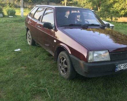 Красный ВАЗ 2109, объемом двигателя 1.3 л и пробегом 244 тыс. км за 1450 $, фото 1 на Automoto.ua