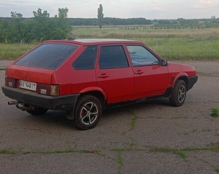Червоний ВАЗ 2109, об'ємом двигуна 1.3 л та пробігом 64 тис. км за 950 $, фото 2 на Automoto.ua