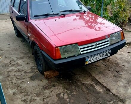 Красный ВАЗ 2109, объемом двигателя 1.5 л и пробегом 0 тыс. км за 720 $, фото 3 на Automoto.ua