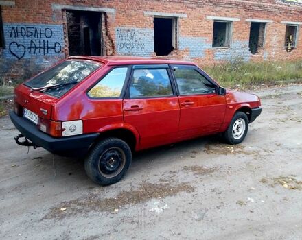 Красный ВАЗ 2109, объемом двигателя 1.1 л и пробегом 300 тыс. км за 1250 $, фото 5 на Automoto.ua