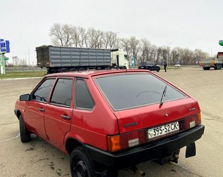 Красный ВАЗ 2109, объемом двигателя 1.5 л и пробегом 173 тыс. км за 1100 $, фото 1 на Automoto.ua