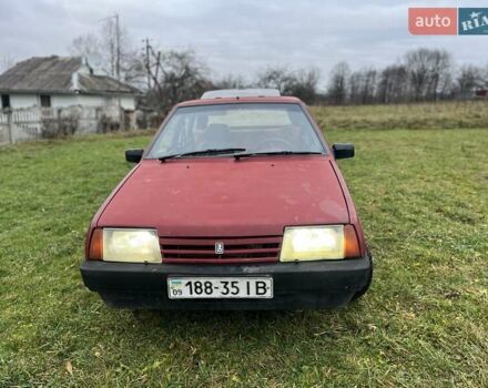 Красный ВАЗ 2109, объемом двигателя 1.3 л и пробегом 400 тыс. км за 550 $, фото 10 на Automoto.ua