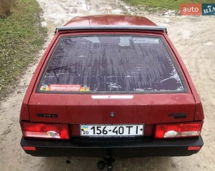 Червоний ВАЗ 2109, об'ємом двигуна 1.3 л та пробігом 555 тис. км за 600 $, фото 4 на Automoto.ua
