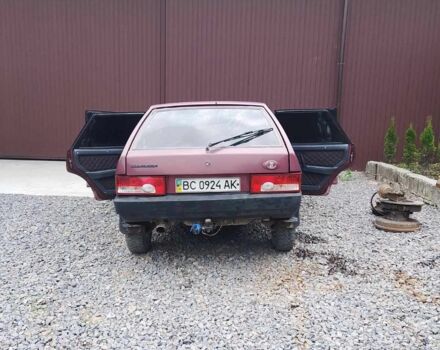 Красный ВАЗ 2109, объемом двигателя 1.5 л и пробегом 2 тыс. км за 850 $, фото 1 на Automoto.ua