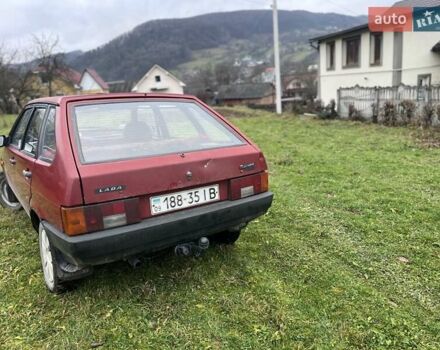 Красный ВАЗ 2109, объемом двигателя 1.3 л и пробегом 400 тыс. км за 550 $, фото 4 на Automoto.ua