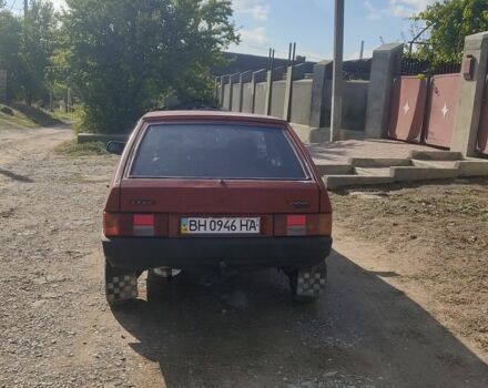 Красный ВАЗ 2109, объемом двигателя 1.3 л и пробегом 100 тыс. км за 650 $, фото 3 на Automoto.ua