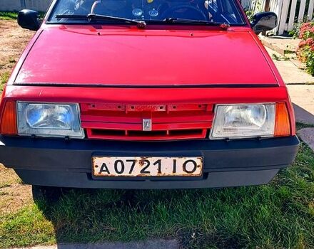 Красный ВАЗ 2109, объемом двигателя 1.3 л и пробегом 0 тыс. км за 1250 $, фото 1 на Automoto.ua