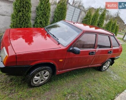Красный ВАЗ 2109, объемом двигателя 1.3 л и пробегом 205 тыс. км за 900 $, фото 2 на Automoto.ua