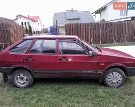 Красный ВАЗ 2109, объемом двигателя 1.1 л и пробегом 130 тыс. км за 700 $, фото 2 на Automoto.ua