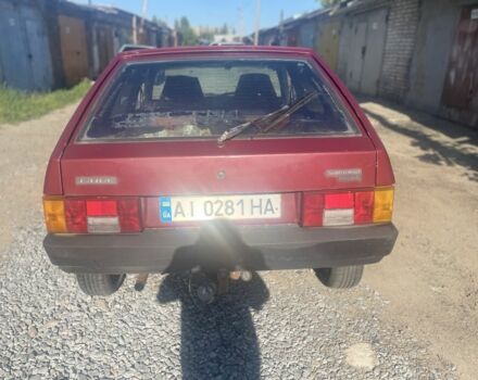 Красный ВАЗ 2109, объемом двигателя 1.3 л и пробегом 200 тыс. км за 650 $, фото 4 на Automoto.ua