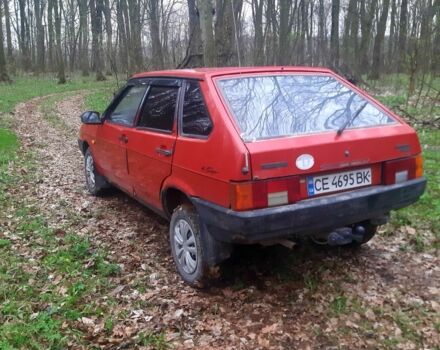 Красный ВАЗ 2109, объемом двигателя 1.5 л и пробегом 111 тыс. км за 950 $, фото 3 на Automoto.ua