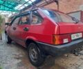 Красный ВАЗ 2109, объемом двигателя 1.5 л и пробегом 100 тыс. км за 900 $, фото 1 на Automoto.ua