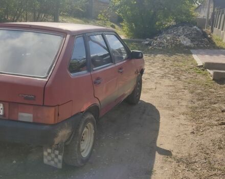 Красный ВАЗ 2109, объемом двигателя 1.3 л и пробегом 100 тыс. км за 650 $, фото 2 на Automoto.ua