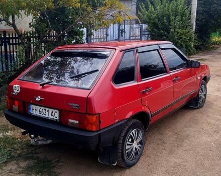 Красный ВАЗ 2109, объемом двигателя 1.3 л и пробегом 180 тыс. км за 1200 $, фото 5 на Automoto.ua