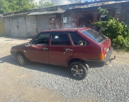 Красный ВАЗ 2109, объемом двигателя 1.3 л и пробегом 200 тыс. км за 650 $, фото 2 на Automoto.ua