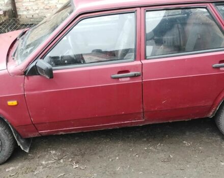 Червоний ВАЗ 2109, об'ємом двигуна 1.3 л та пробігом 1 тис. км за 600 $, фото 1 на Automoto.ua