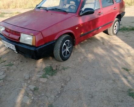 Красный ВАЗ 2109, объемом двигателя 1.3 л и пробегом 30 тыс. км за 650 $, фото 2 на Automoto.ua