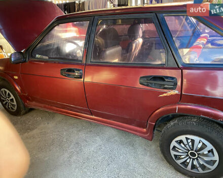 Красный ВАЗ 2109, объемом двигателя 1.3 л и пробегом 85 тыс. км за 1200 $, фото 2 на Automoto.ua
