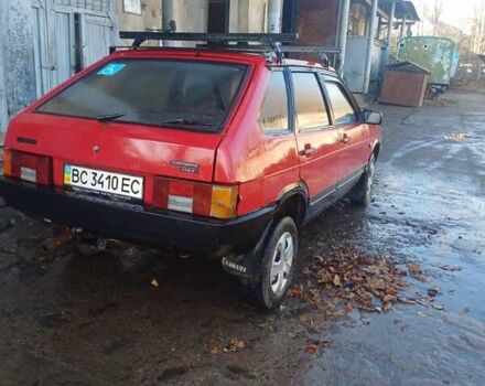 Красный ВАЗ 2109, объемом двигателя 1.1 л и пробегом 400 тыс. км за 800 $, фото 3 на Automoto.ua