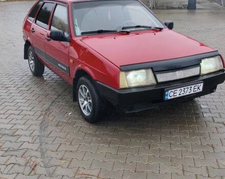 Красный ВАЗ 2109, объемом двигателя 1.3 л и пробегом 400 тыс. км за 700 $, фото 1 на Automoto.ua