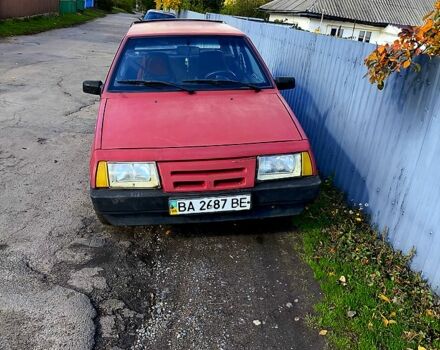 Красный ВАЗ 2109, объемом двигателя 1.1 л и пробегом 333 тыс. км за 750 $, фото 2 на Automoto.ua