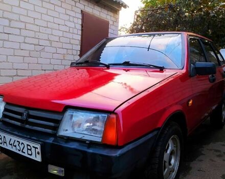 Красный ВАЗ 2109, объемом двигателя 1.5 л и пробегом 52 тыс. км за 1150 $, фото 1 на Automoto.ua