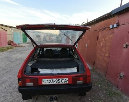 Красный ВАЗ 2109, объемом двигателя 1.3 л и пробегом 73 тыс. км за 333 $, фото 2 на Automoto.ua