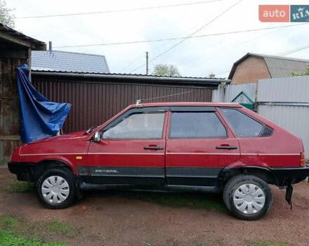 Красный ВАЗ 2109, объемом двигателя 1.5 л и пробегом 132 тыс. км за 700 $, фото 4 на Automoto.ua