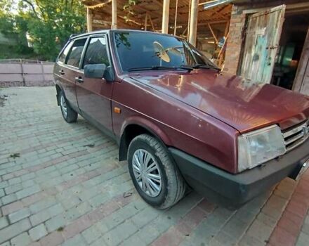 Червоний ВАЗ 2109, об'ємом двигуна 1.5 л та пробігом 90 тис. км за 1100 $, фото 5 на Automoto.ua