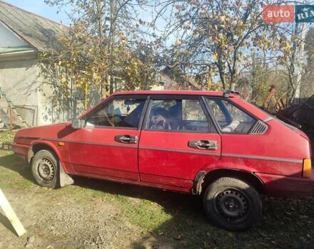 Красный ВАЗ 2109, объемом двигателя 1.29 л и пробегом 270 тыс. км за 1100 $, фото 5 на Automoto.ua