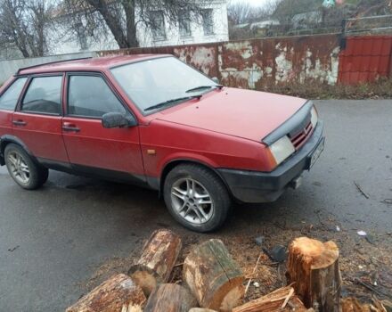 Красный ВАЗ 2109, объемом двигателя 0 л и пробегом 140 тыс. км за 1400 $, фото 1 на Automoto.ua