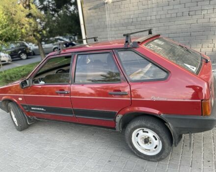 Красный ВАЗ 2109, объемом двигателя 1.3 л и пробегом 70 тыс. км за 712 $, фото 3 на Automoto.ua