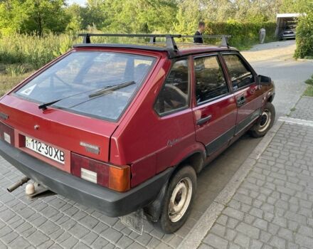 Красный ВАЗ 2109, объемом двигателя 1.3 л и пробегом 70 тыс. км за 712 $, фото 1 на Automoto.ua