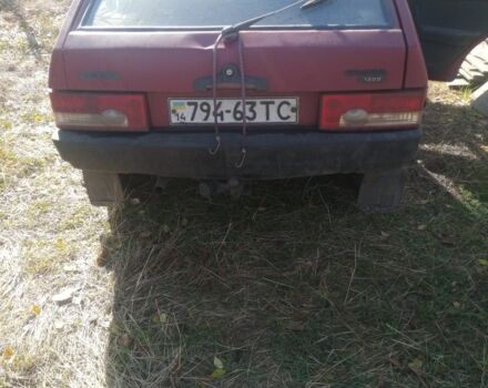 ВАЗ 2109 1993 в Синельниковом на Automoto.ua Красный ВАЗ 2109, объемом двигателя 1.3 л и пробегом 96 тыс. км за 700 $, фото 4 на Automoto.ua
