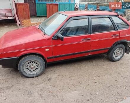 Красный ВАЗ 2109, объемом двигателя 1.3 л и пробегом 100 тыс. км за 700 $, фото 4 на Automoto.ua